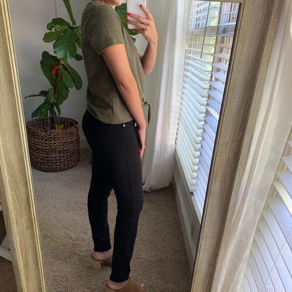 J.Crew Green Blouse - Picture 3 of 8